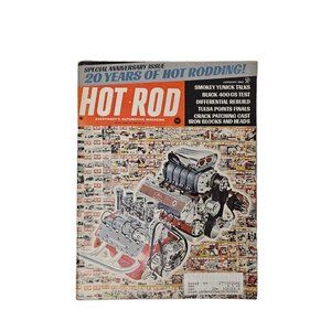 January 1968 HOT ROD Everybody's Automotive Magazine . back issues